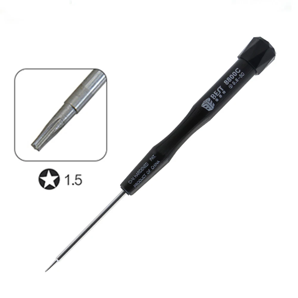 Mini 50mm Schroevendraaier 0.8/1.2/1.5 Pentalobe/2.5Y/PH0/PH00/PH000/T2 T3 T4 T5 T6 T8 T10 voor Macbook Mobiele Telefoon Reparatie Tool