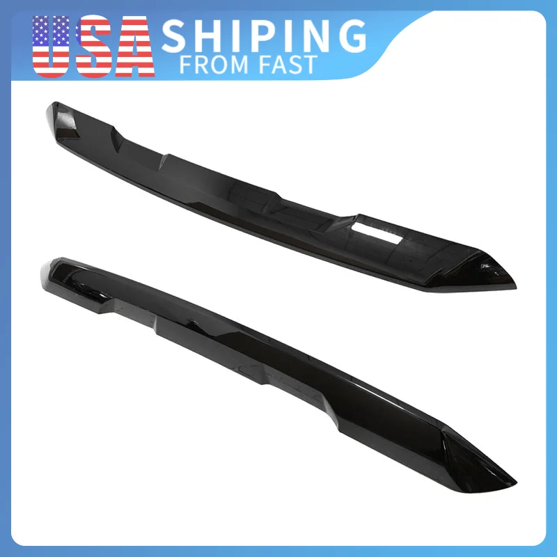 

Free Shipping Automotive Decorative Strips Fit For 2022-2024 GMC Sierra 1500 Front Top Grille Decorative Strip Auto Parts