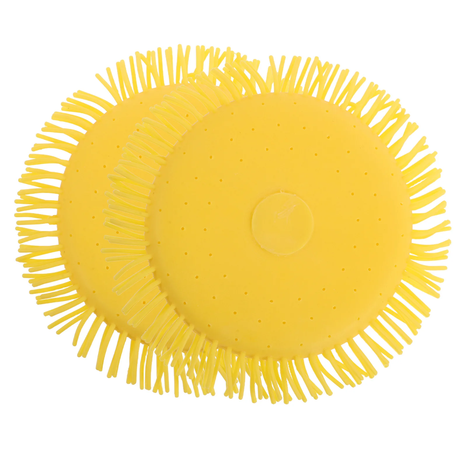 2 szt. Chłonne dyski wodne z miękkiej gąbki, do użytku na zewnątrz, na basen, plażę, do interakcji rodzinnej, jasnozielone