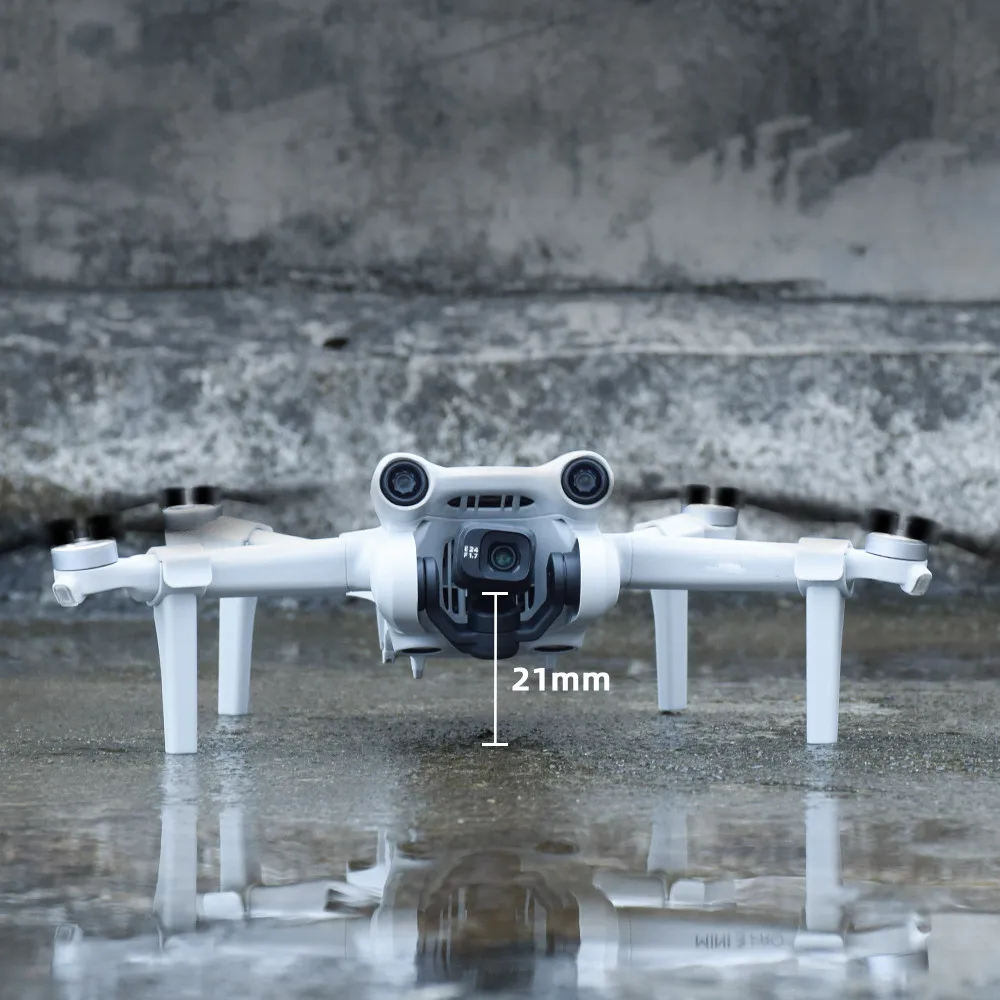 Kit extendido de patas de aterrizaje para Dron DJI Mini 3 Pro, aumento de 21mm, pies de liberación rápida, accesorios para Drones