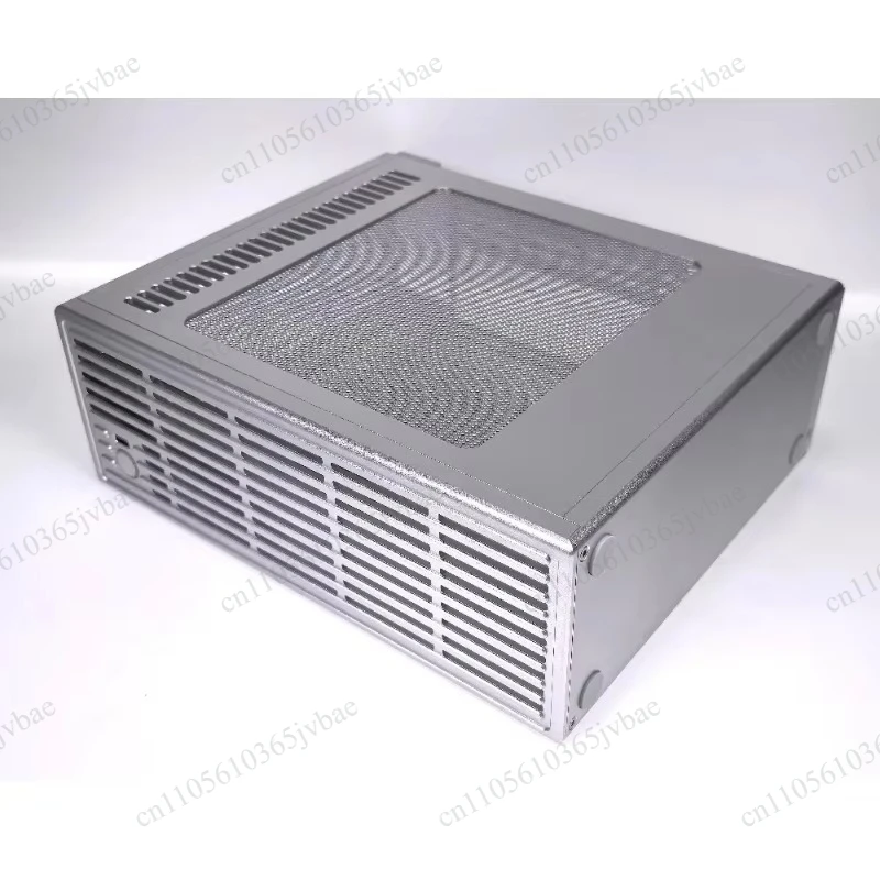 V4\ 4.9L, ZS-D2 Small All-aluminum Chassis Supports Semi-high Knife Card ITX Chassis