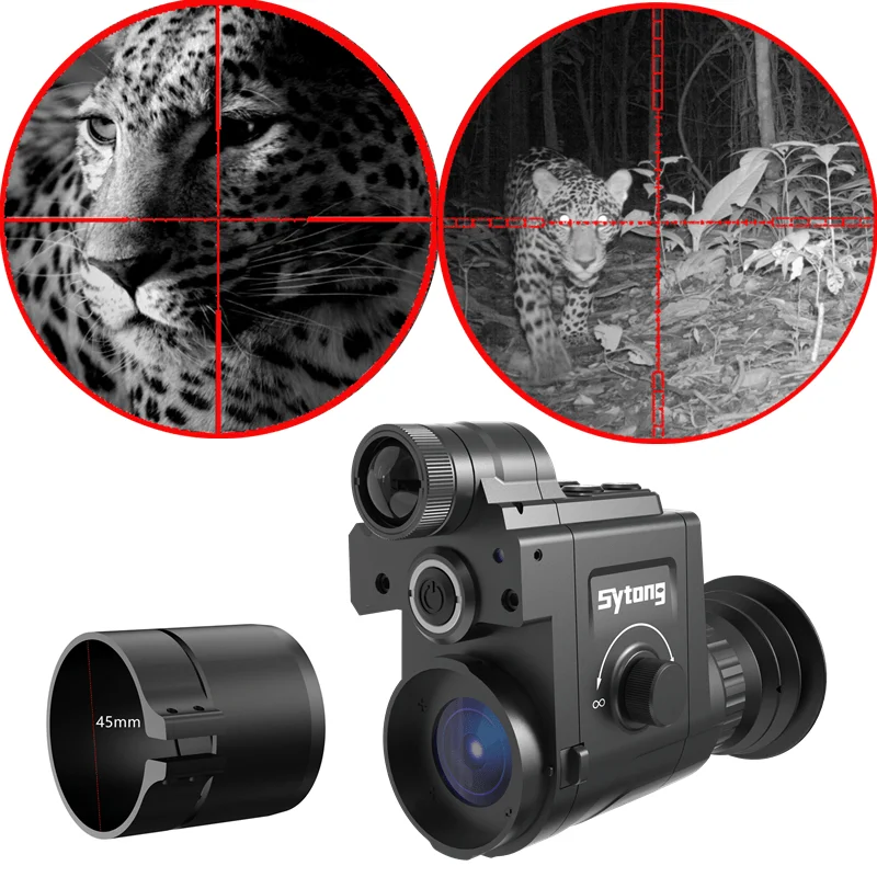 

Sytong HT-77 Night Vision Monocular APP Camera Record Shockproof 1080P Sony Sensor OLED Screen for Riflescope Hunting Camping