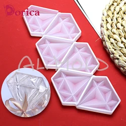 Dorica Diamonds Silicone Lollipop Mould Epoxy Silicone Sugarcraft Mold DIY Jewelry Chocolate Mousse Molds Bakeware