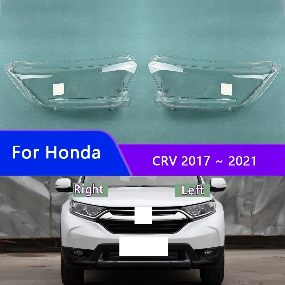 

Для Honda CRV 2017 2018 2019 2020 2021, крышка передней фары, прозрачный абажур, линза для фары, корпус из плексигласа