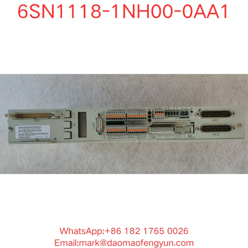 6SN1118-1NH00-0AA1 100% Tested OK In Good  Condition Circuit Board