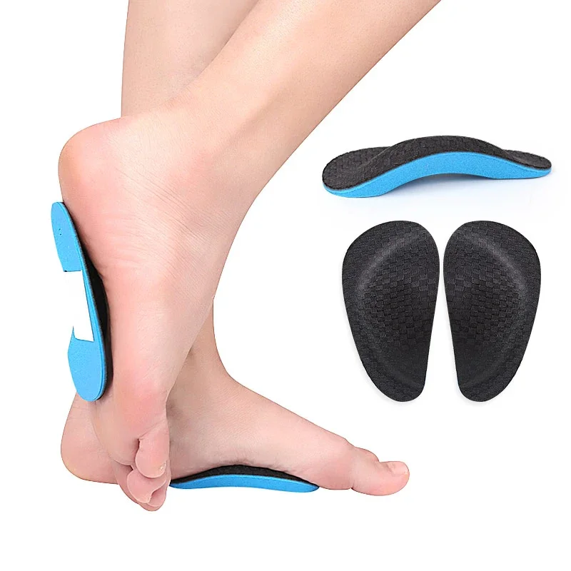 Semelles intérieures de soins des pieds, demi-coussinets d'arc, orthose, ration d'oignon, coussin de soutien des pieds plats, fasciite plantaire, coussin de sport, soins des pieds