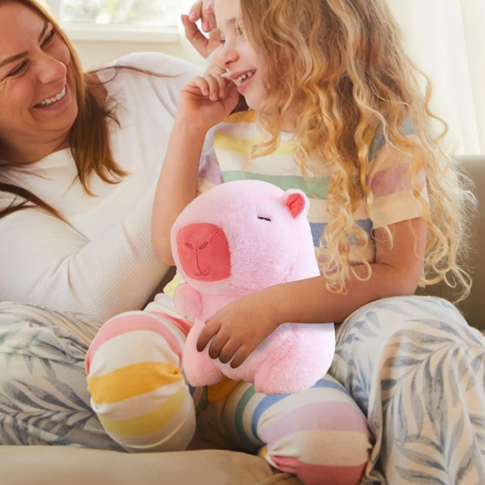 23cm Capybara Plush Toy Kids Ultra Soft Dress up Dolls with Clothes and Accessories Animal Plushies for Kids Birthday Gift