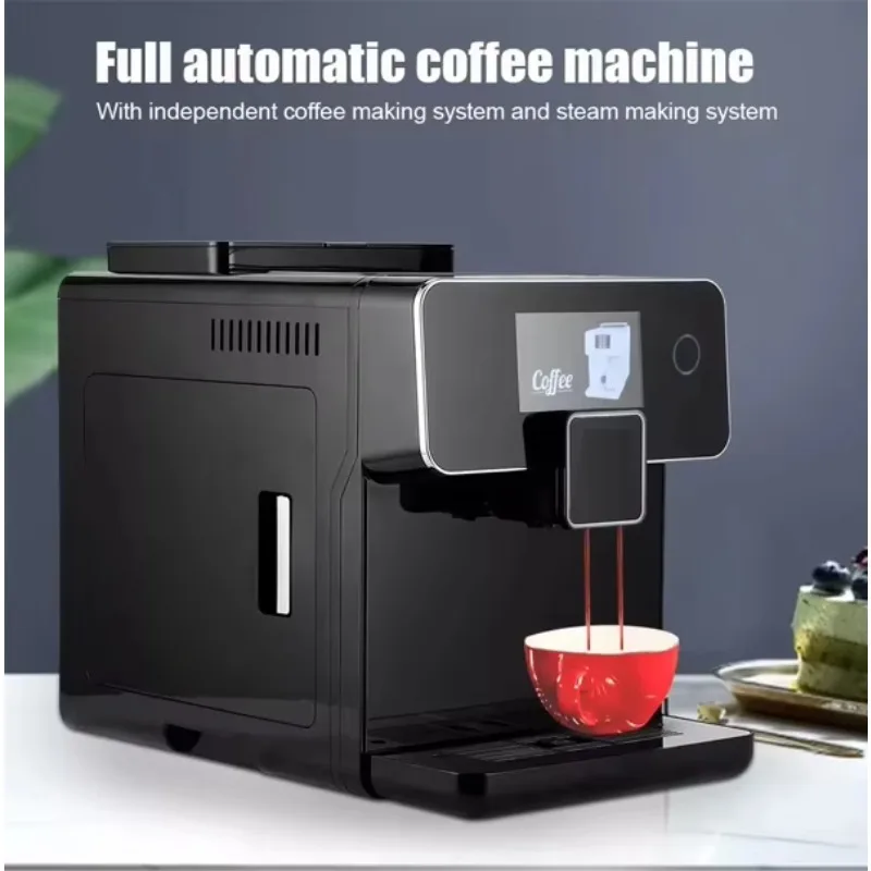 Professional Coffee Machine Automatic Hot Milk Hot Water Steam Latte Cappuccino Coffee Espresso Coffee Machine