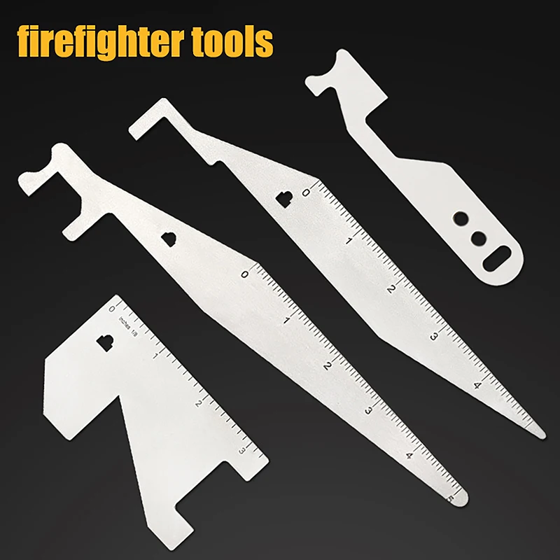 1PC Firefighting Tools Spring Steel Pry Bar Tool Manual Door Gap Clamp DIY Accessories Multipurpose Leverage Props