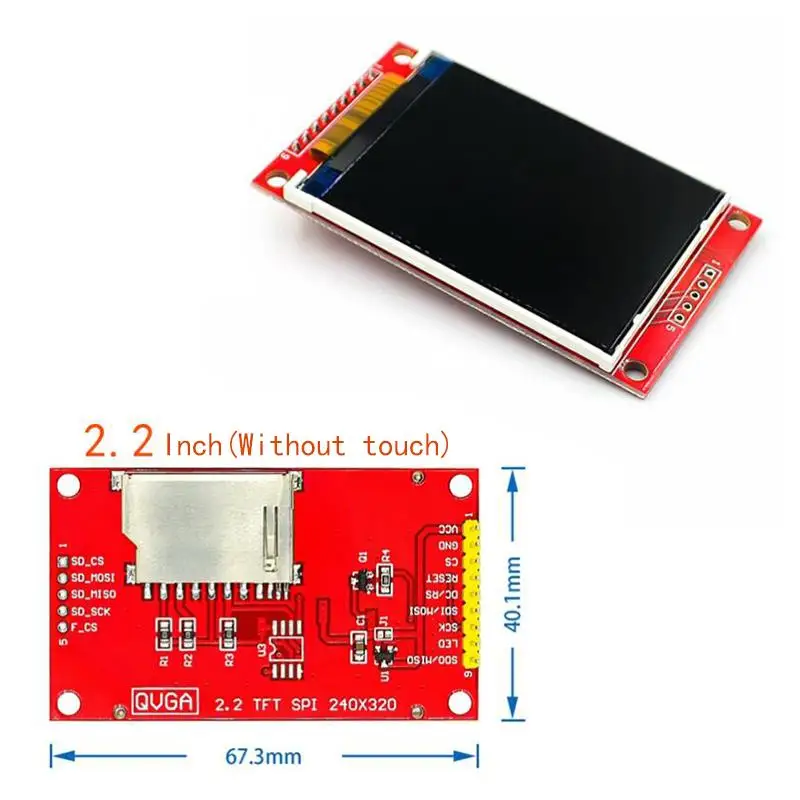 1.44/1.8/2.0/2.2/2.8 Polegada tft tela colorida m��dulo de exibi??o lcd unidade st7735 ili9225 ili9341 interface spi 128*128 240*320