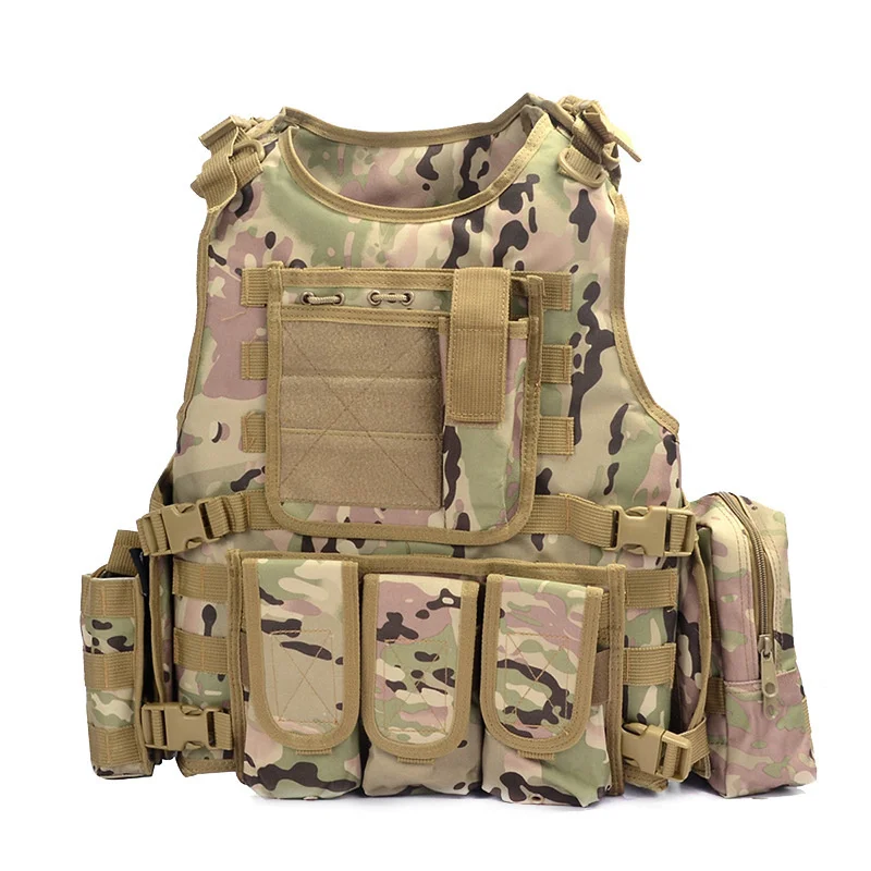 Hot-Selling Amphibious Quick-Release Lightweight Multi-Functional Tactical Vest Anti-Stab Insert Plate Outdoor Chest Bag