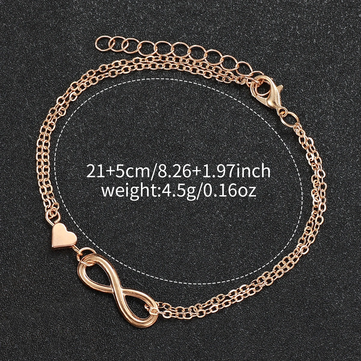 2 teile/satz Frauen Weiß Lederband Einfache Quarzuhr mit Liebe Herz Armband