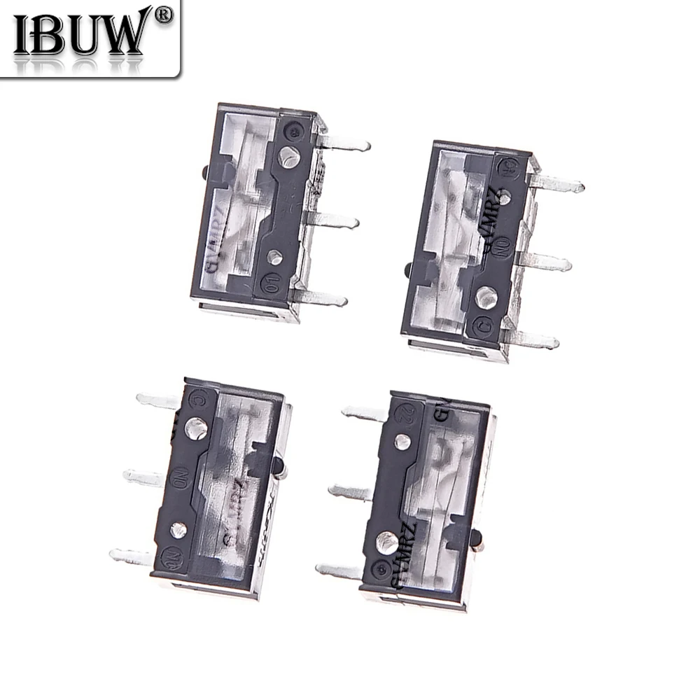 1PCS/5PCS GM8.0 3P Black Dot used On Computer Mice Left Right Button GM8.0 Kailh Micro Switch life Gaming Mouse Micro Switch