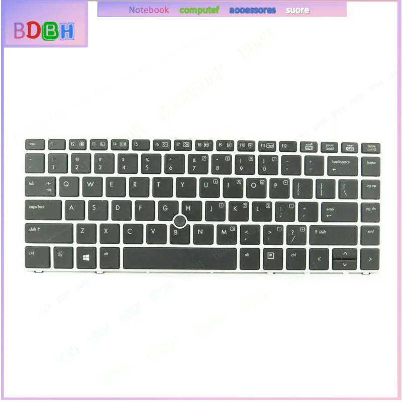 For HP EliteBook Folio 9470M 9470 9480 9480M Keyboard with 697685-001