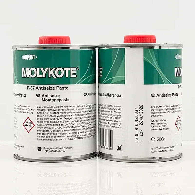 FOR DuPont Molykote P-37 High Temp Antiseize Paste for Threaded Metal Assembly Protection - Original Product