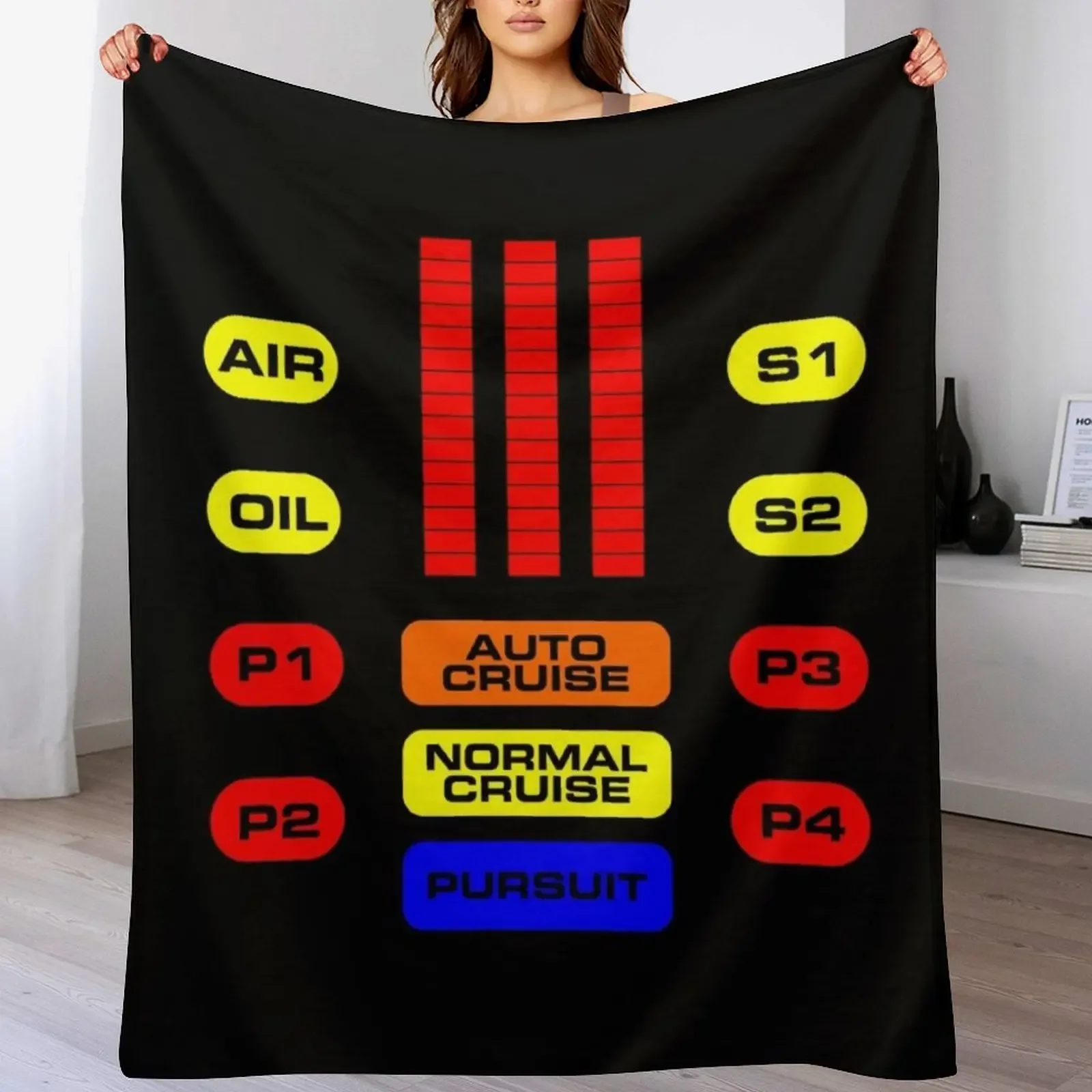 

KITT Throw Blanket Wrinkle Resistant Lightweight Blanket