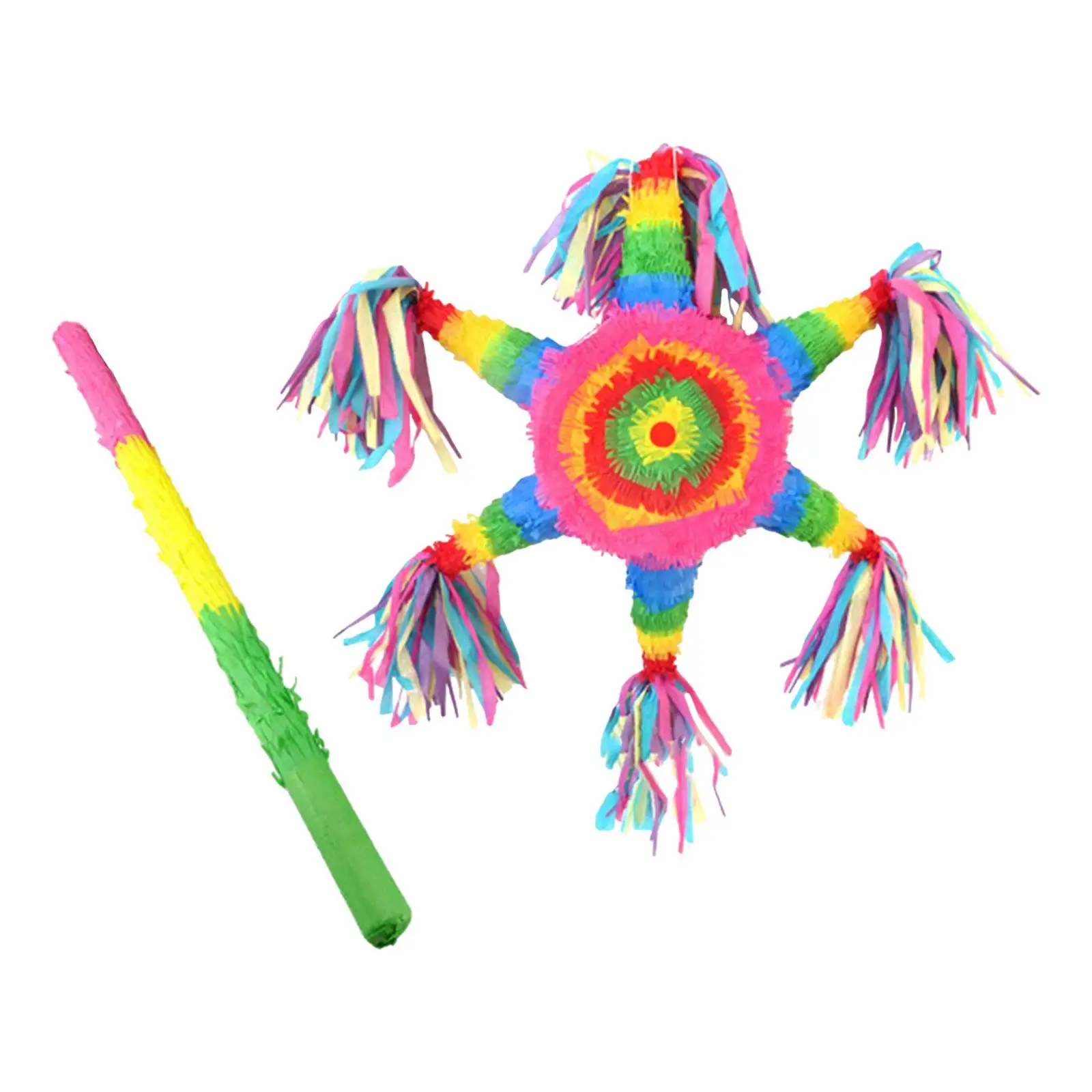 

Пиньята-гексаграмма: Новогоднее забавное украшение, реквизит для праздничных мероприятий, дней рождения, карнавалов, в мексиканском стиле, сувениры для детей на фестивали и вечеринки