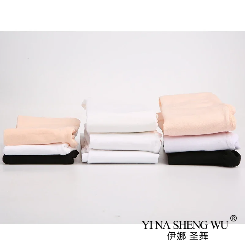 Collants de Ballet pour enfants, bas pour filles, Section épaisse, chaussettes de danse de Ballet, chaussettes de danse à élasticité douce 800D
