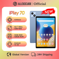 ALLDOCUBE iPlay 70 Tablet  10.1'' 90Hz Display 12GB（4GB+8GB Virtual)RAM 128GB ROM 6000mAh LTE Tablet Android 15