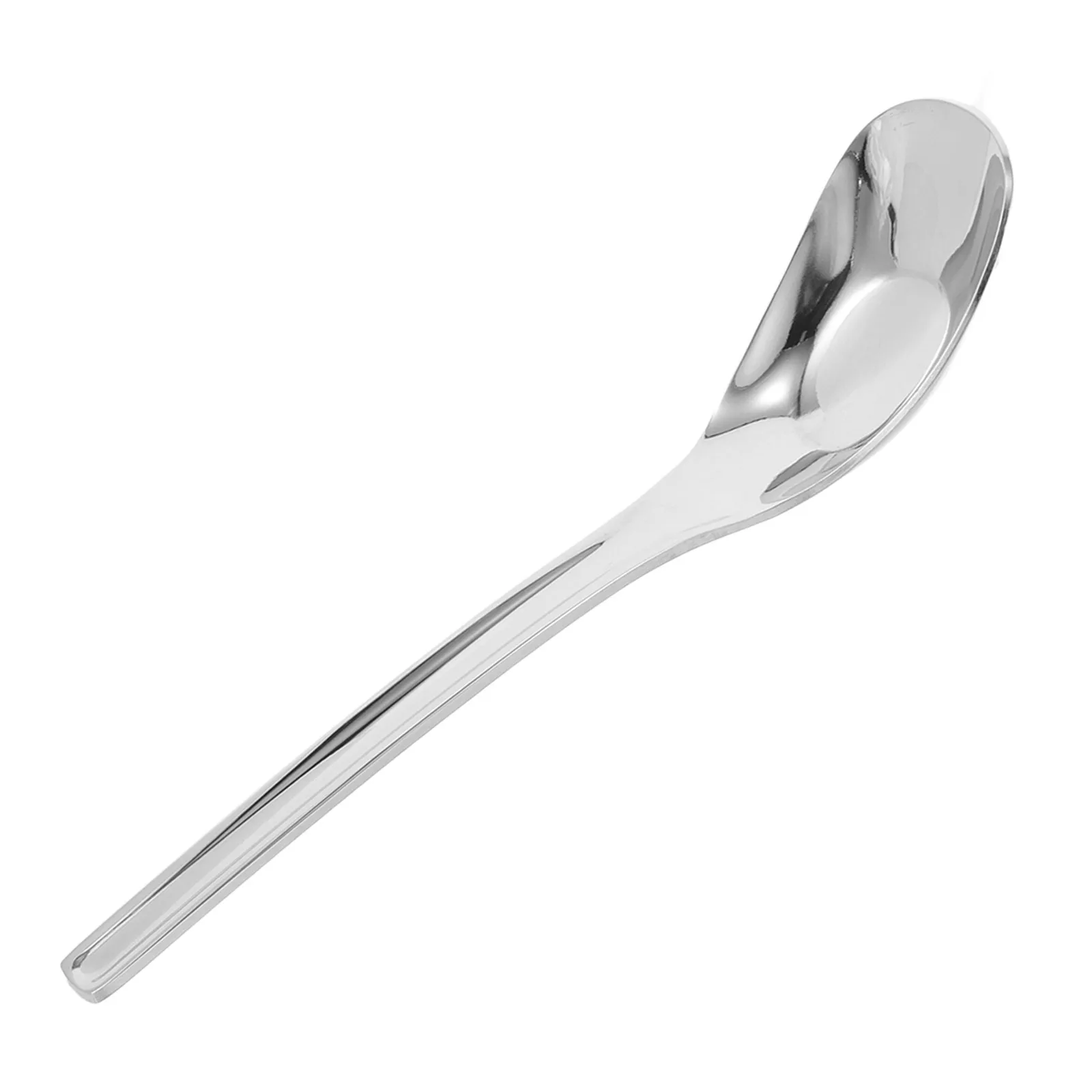 

Stainless Steel Soup Spoon Polished Design Comfortable Grip Multi-Use Spoon for Soup Dinner Travel Tasting Spoons