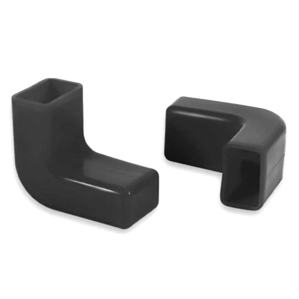 سيارة سوداء المصد الأمامي بار سحب مقطورة هوك مقطورة عازلة كتلة ل جيب JK JL JT رانجلر 2007-2023