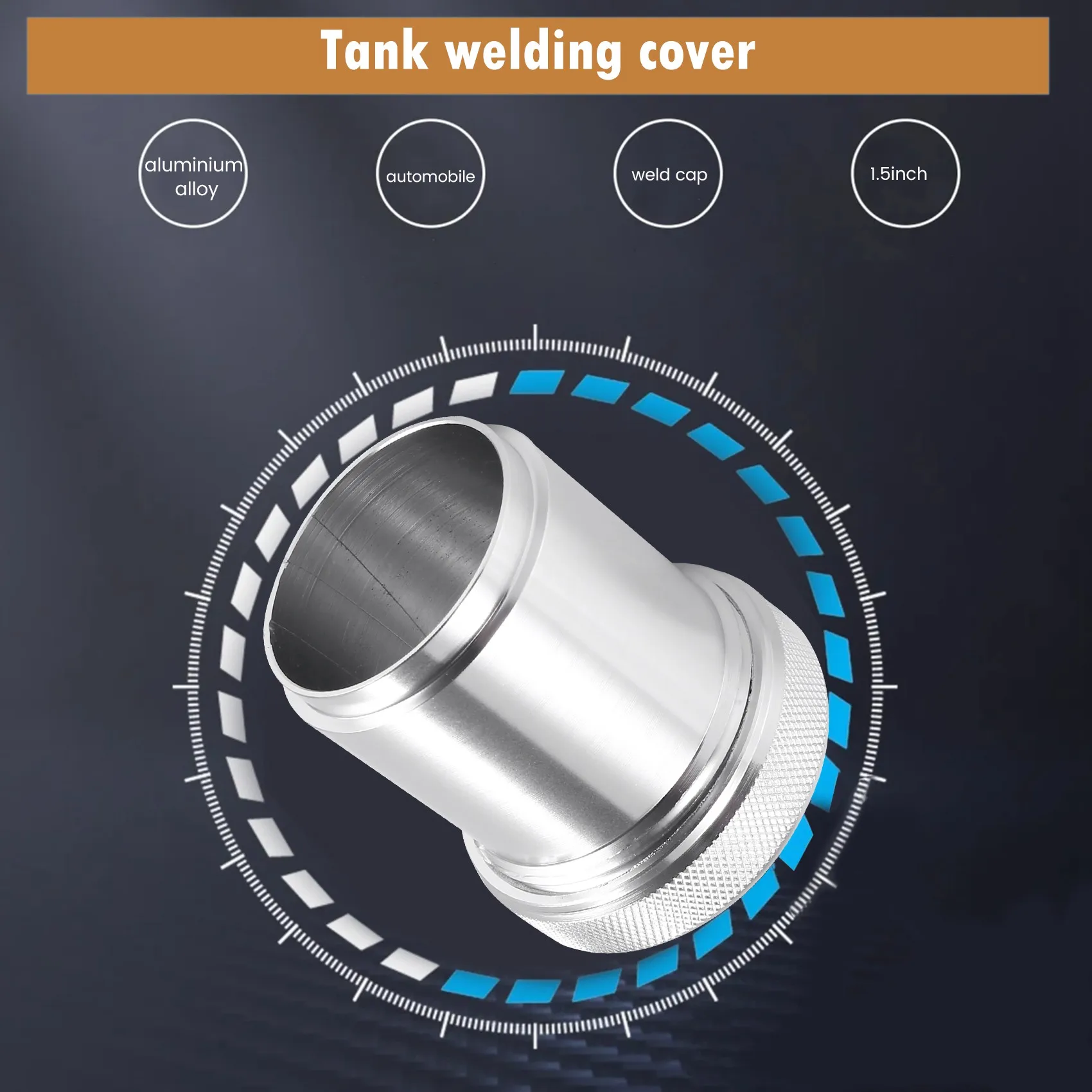 

Превосходный алюминиевый сплав 1,5 дюйма 1 1/2 дюйма I.D. Приварная крышка и горловина топливного бака водяного поддона