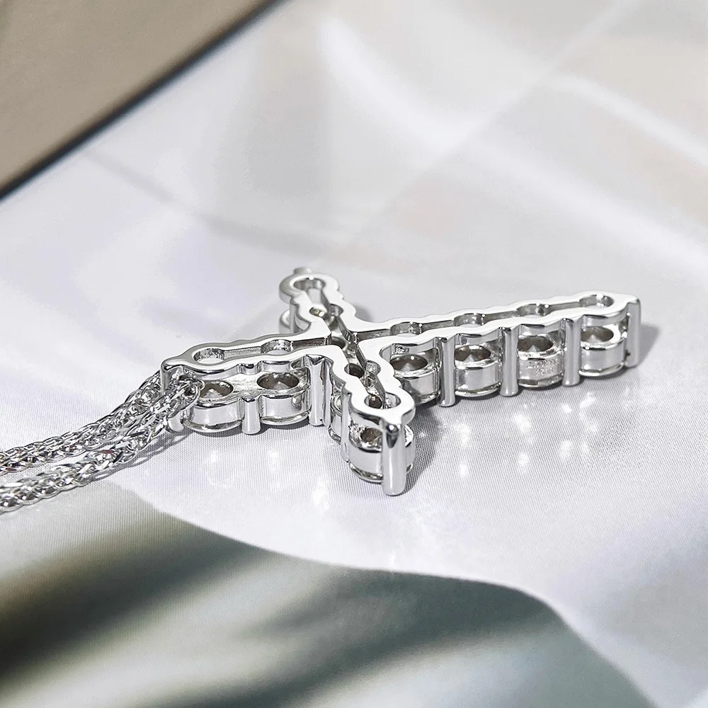 Thumbnail 3 - #34 Moissanite Pendant Necklaces Price Drop Alerts