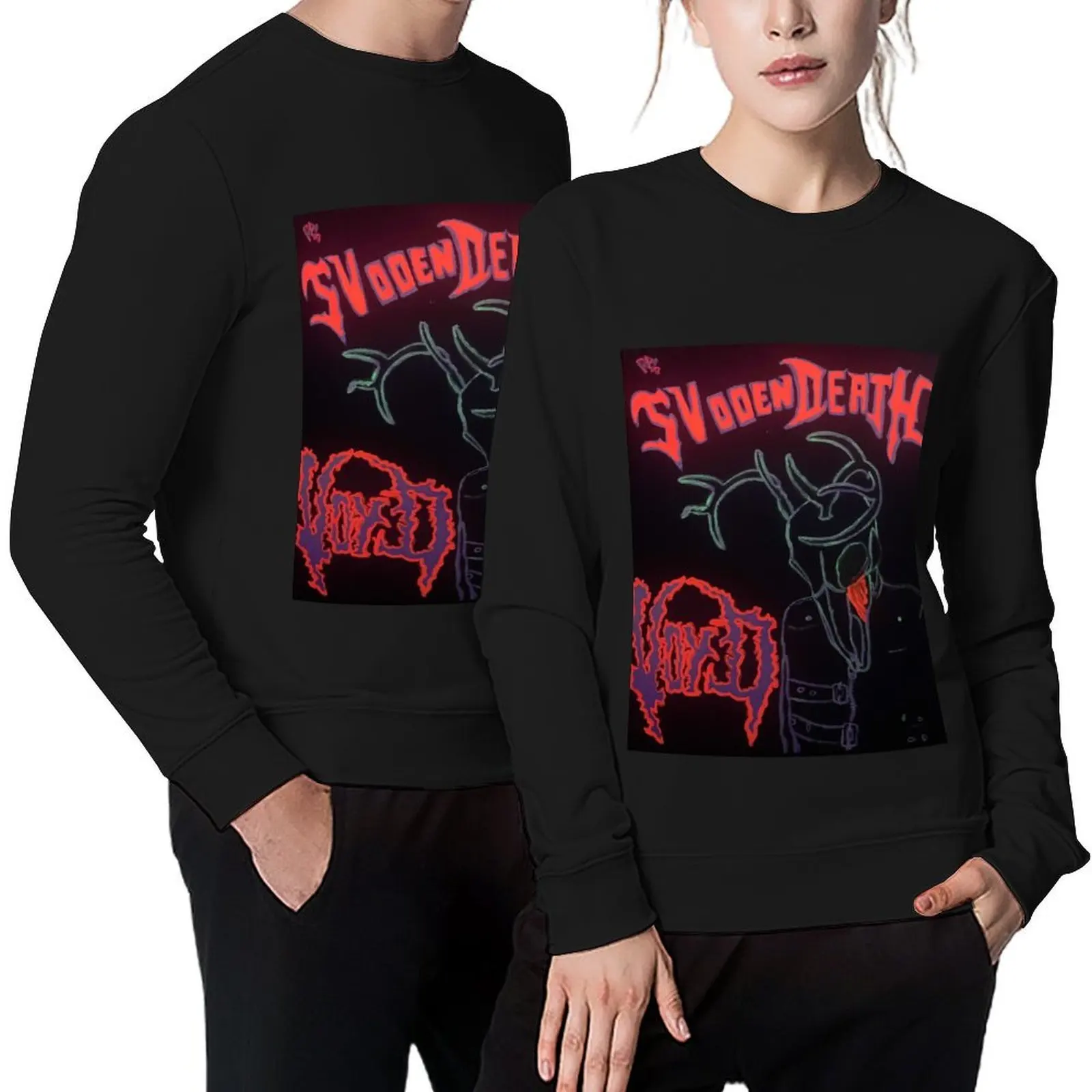 

Svdden Death - Fan Art Pullover men clothing autumn anime clothing autumn clothes pullover