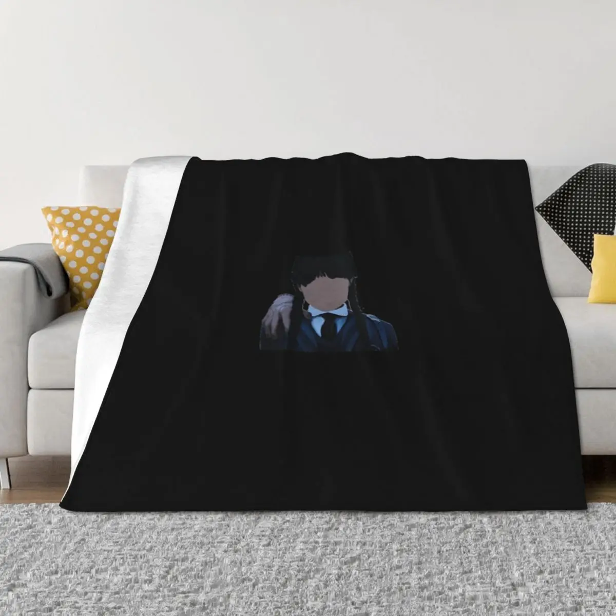 

Wednesday and Thing Throw Blanket Luxury Brand Heavy Camping christmas decoration Blankets