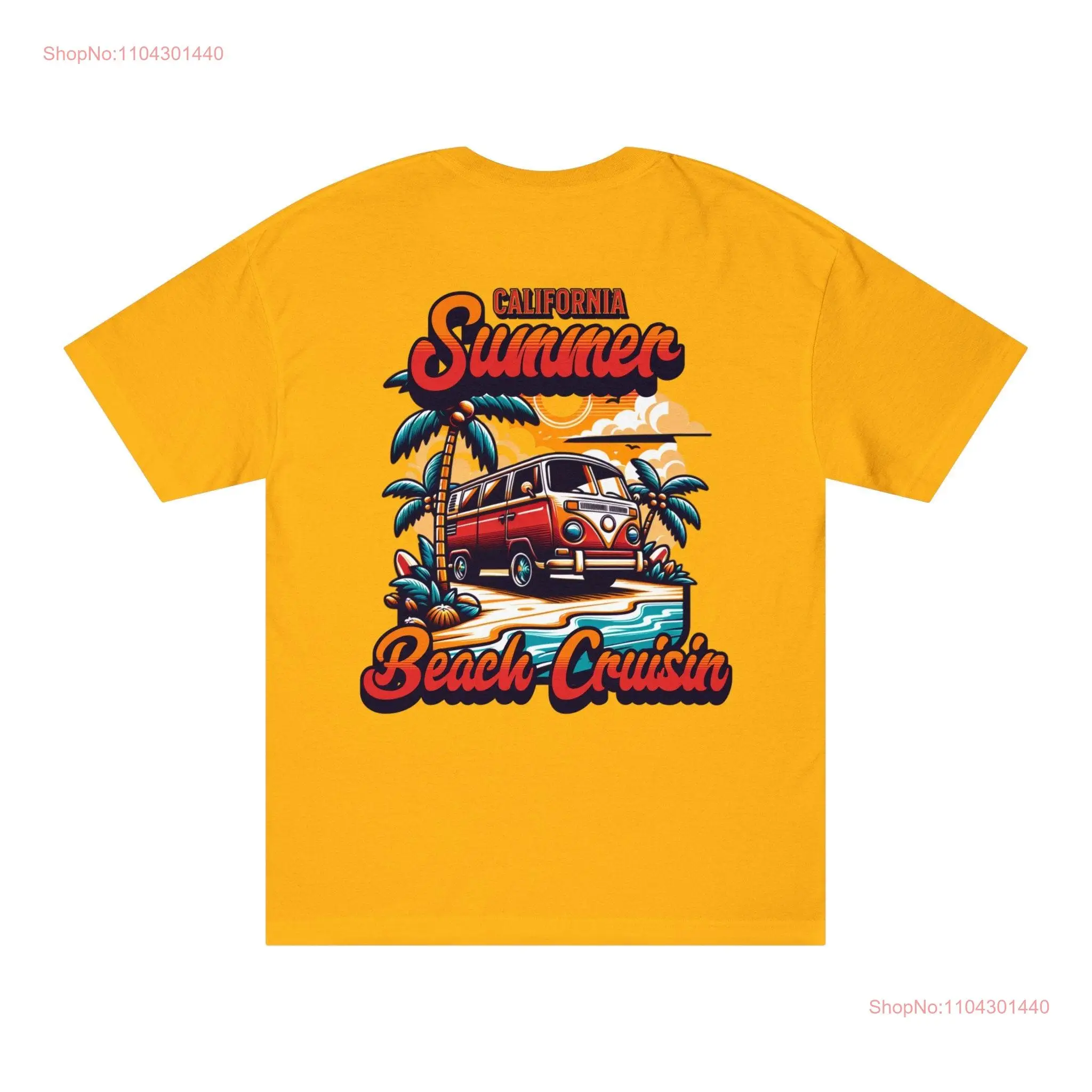 California summer beach cruising cruisin cruzin wave surfing surf volleyball beaches warm sun palm trees Classic T Shirt