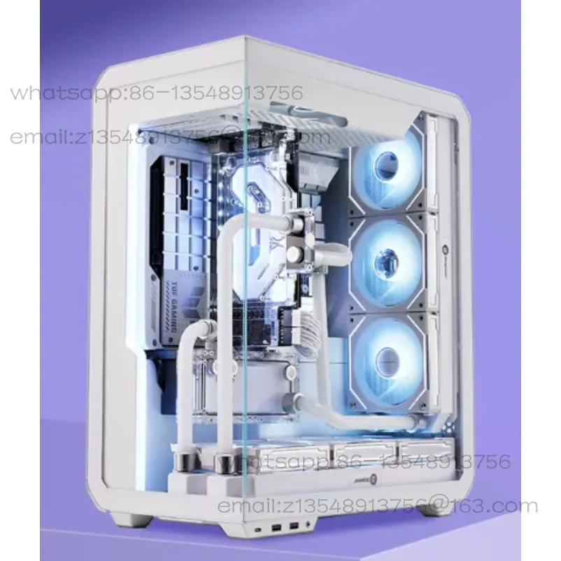 Left and Right Sea View Room Chassis, Vertical Air Duct, Support Back Insertion Main Board /360 Water Cooling Spot