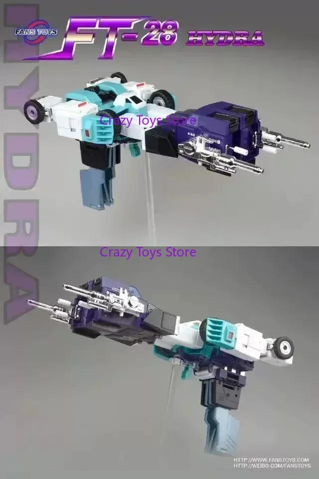 

IN STOCK Transformation FansToys FT-28 FT28 Hydra SIXSHOT Alloy Parts Action Figure Toys With Box