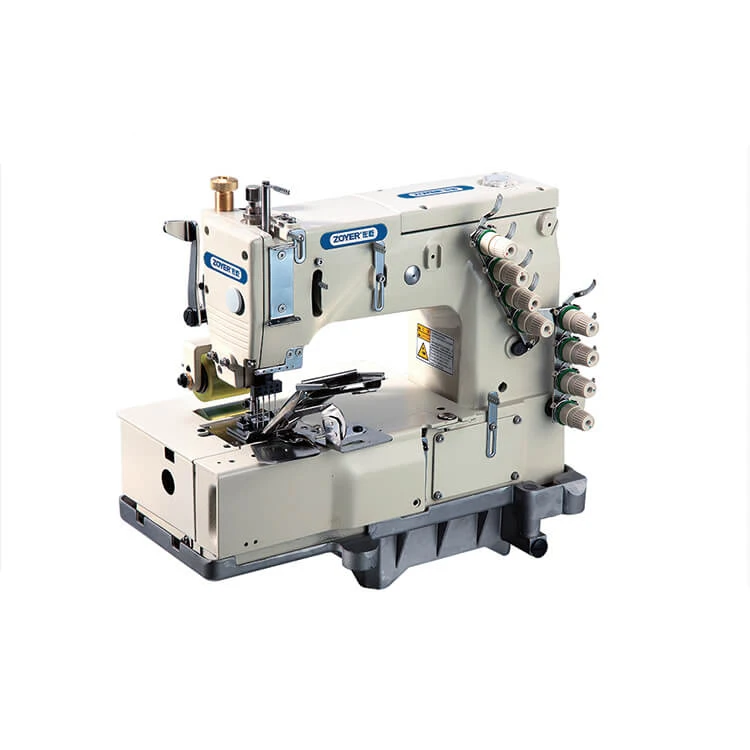 

ZY 1404PSF Zoyer 4-игольная швейная машина с плоской крошкой, 4 иглы для спеки рубашки 53 кг/50 кг