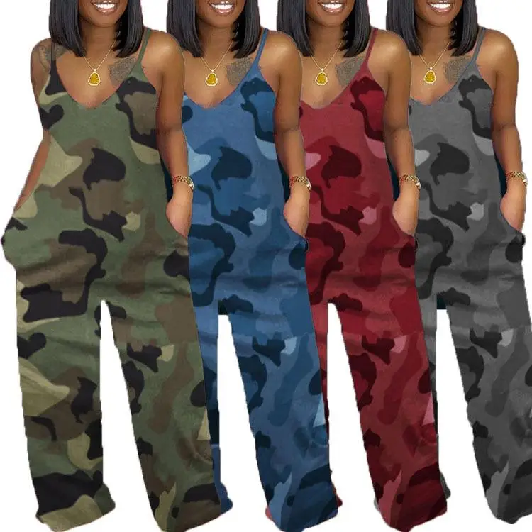 

Женский комбинезон на бретелях с низкой талией, брюки из полиэфирного волокна, коллекция лета 202, модный цельный костюм