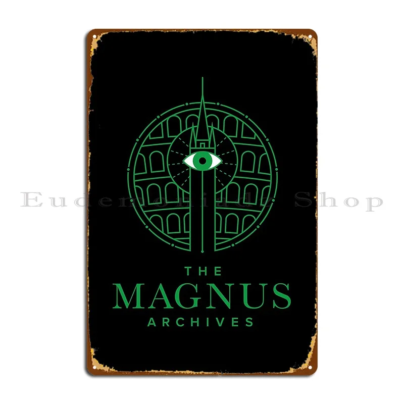 The Magnus Archives Panopticon Metal Plaque Poster Classic Designer Wall Cave Cinema Custom Tin Sign Poster