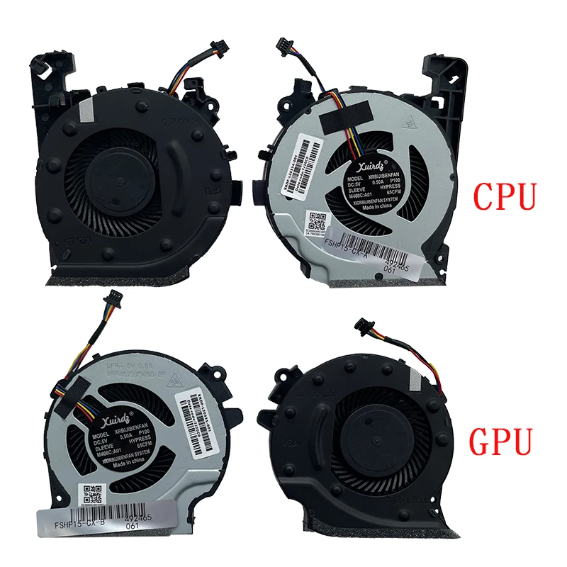 

Высококачественный новый вентилятор охлаждения процессора ноутбука для HP Pac Gaming 4, Green Blade Pavilion 15-CX 15-cx0060TX TPN-C133 CX0598 CX0040NR CX00