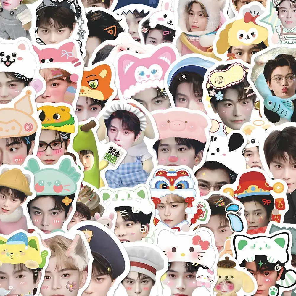 10/80 قطعة الإبداعية بسيطة شخصية متعة ستار دينغ يو شي ملصقات ديكور الكمبيوتر المشجعين الهدايا ملصقات الطرفية بالجملة