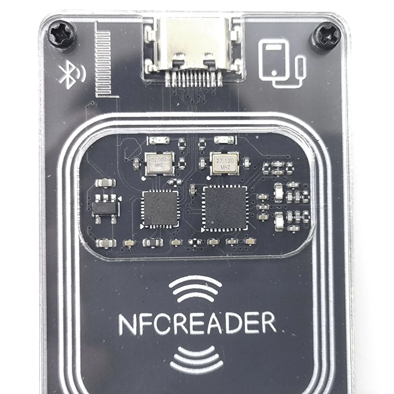 PCR532 NFC RFID moduł bezprzewodowy Bluetooth czytnik kart IC pisarz emulator RFID Minikopy z interfejsem typu C