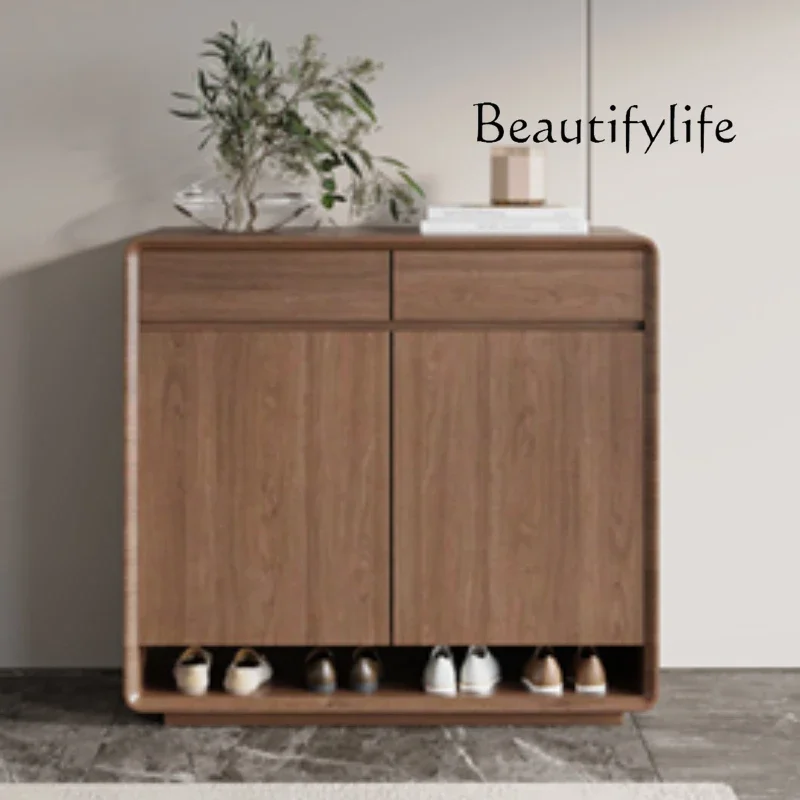 R خزانة خذاء قوية مقاومة للماء تصميم خشبي كبير فاخر توفير المساحة رف الأحذية غرفة المعيشة Szafka Na Buty أثاث المنزل