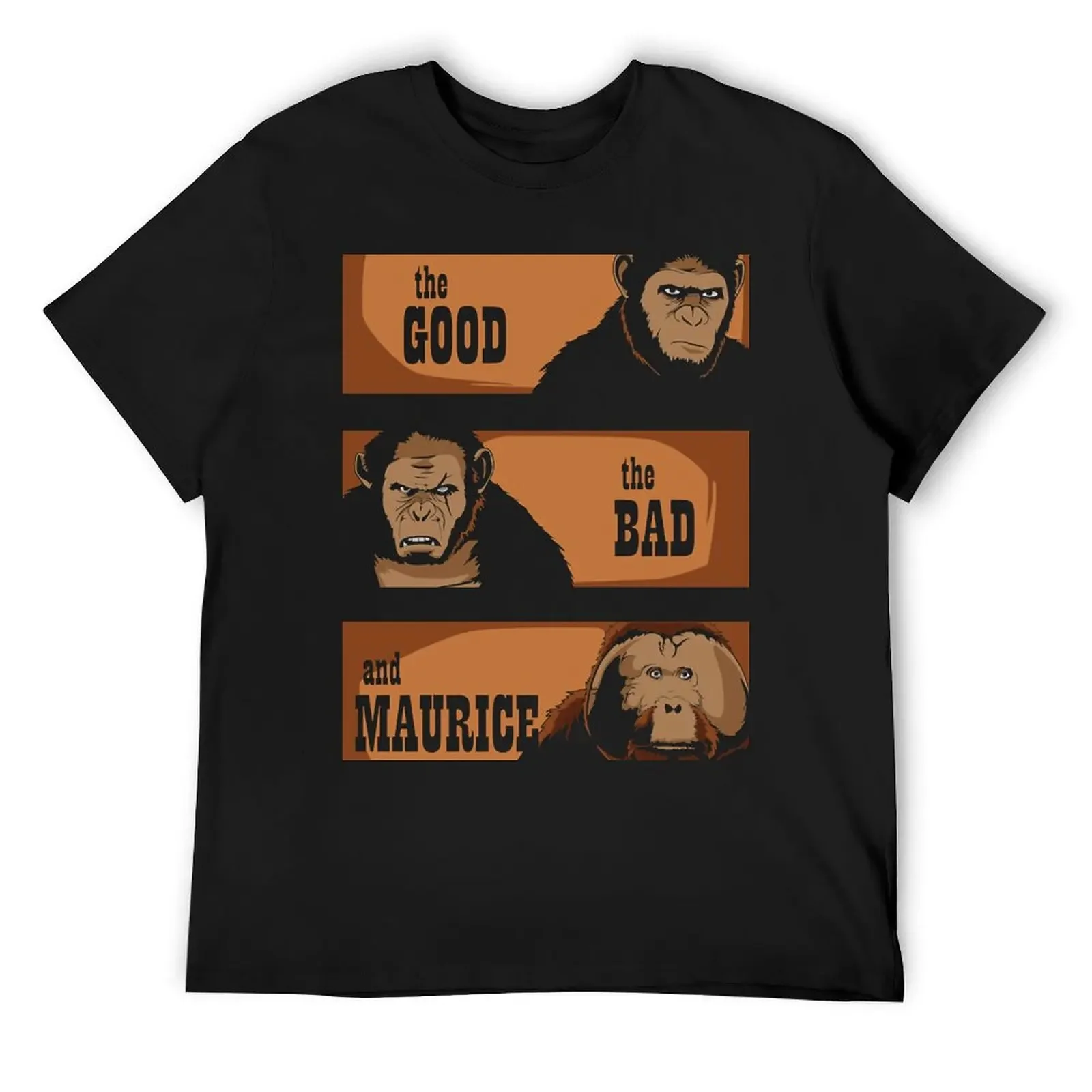 

The good, the bad and Maurice T-Shirt customs customizeds luxury designer T-shirt men