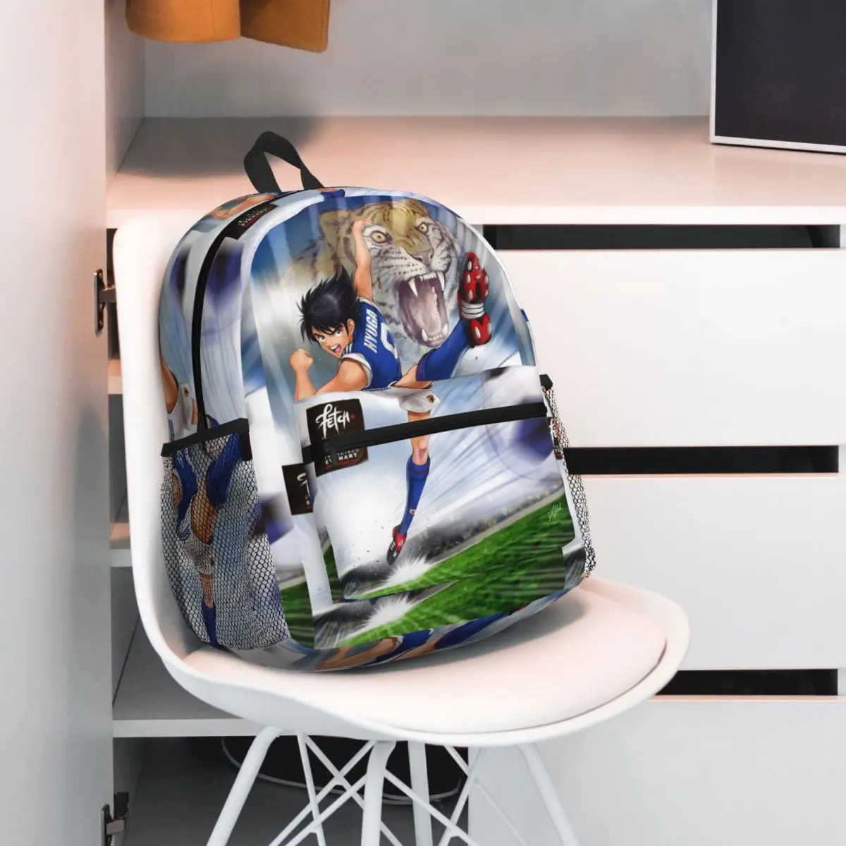 

Японский футбол, манга, капитан Цубаса, рюкзак, рюкзак, большая вместительная детская сумка для книг, школьная сумка, сумки на плечо для мужчин и женщин