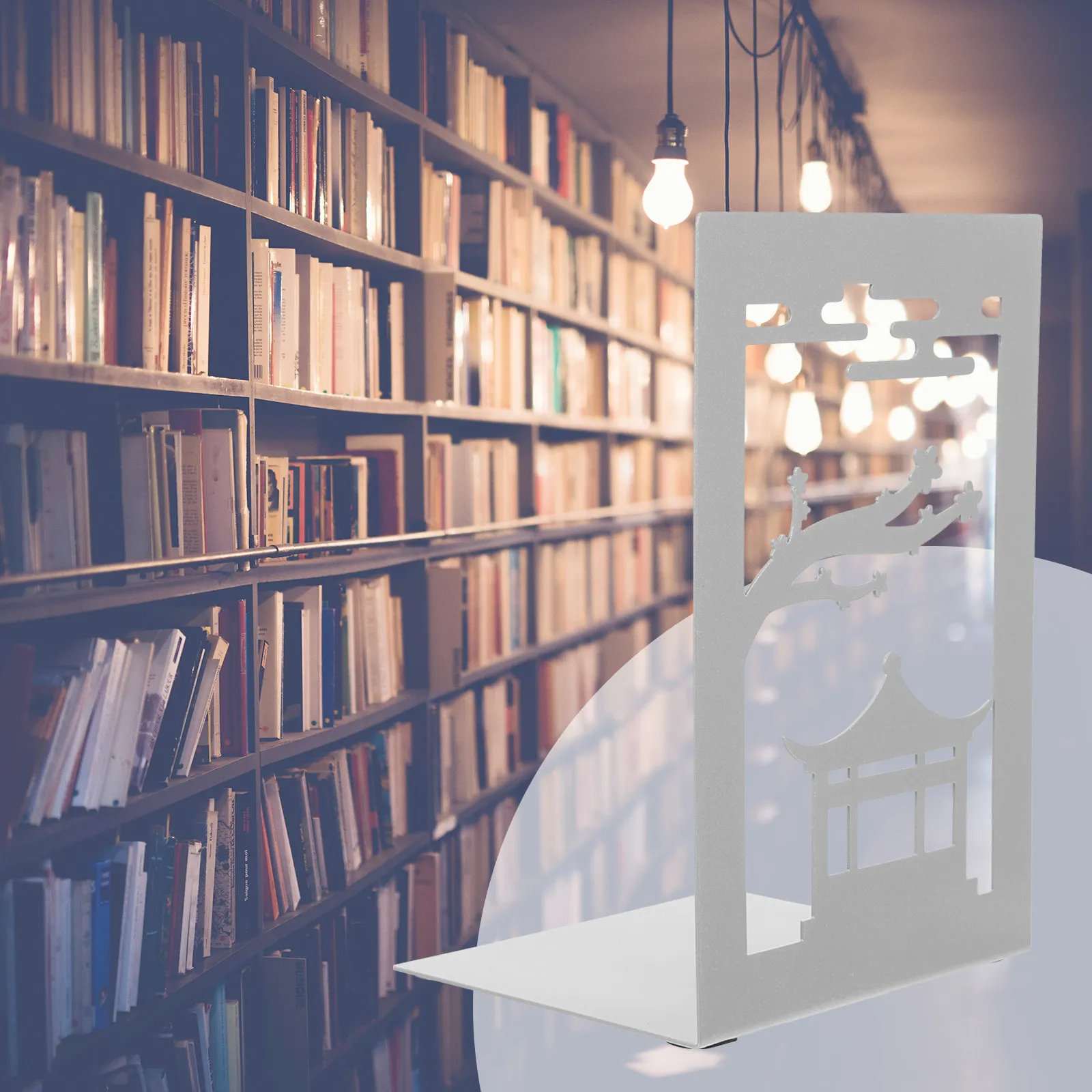 

2 шт. Декоративные металлические подставки для книг, современный дизайн, подходят для любой комнаты, держатель для книг для офиса, кабинета, библиотеки, книжная подставка