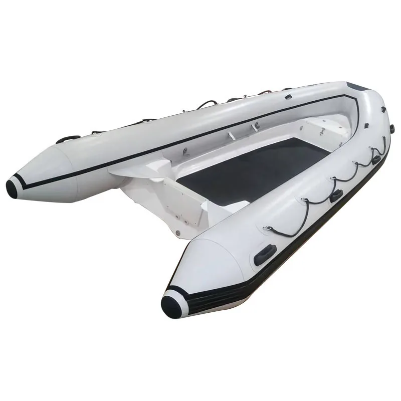 16ft High Quality Fiberglass RIB 480 inflatable aluminium boat speed boat PVC Hypalon