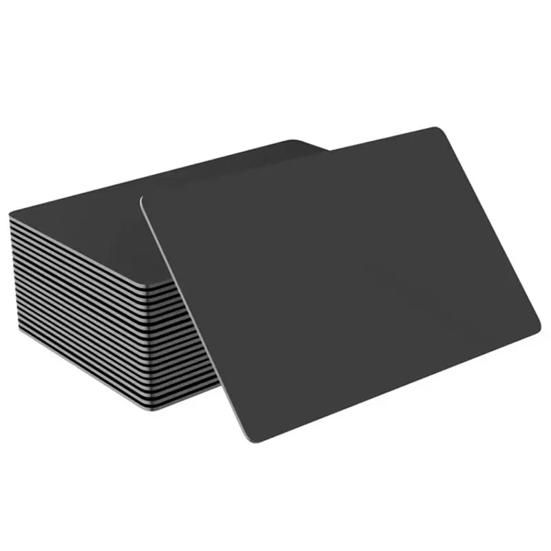 

ABSQ-NFC215 Card 50PCS Ntag215 Cards Cards PVC Tags Black Electronic Access Card 504 Bytes Memory