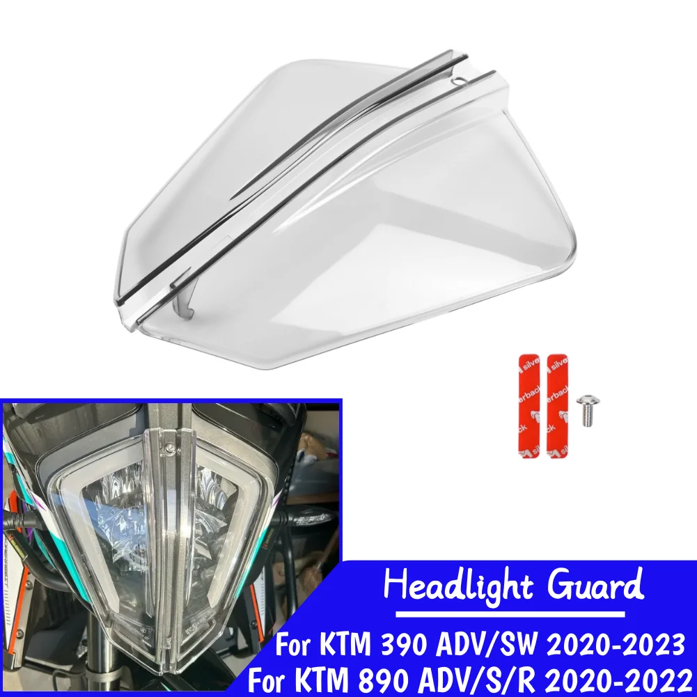 

Защитная крышка для фар 390ADV для KTM 390 790 890 Adv Adventure R S 2019-2022, защита для фар мотоцикла