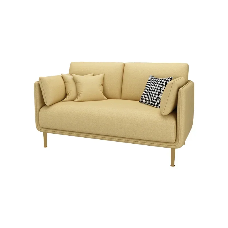 Coffee Shop Milk Tea Shop Leisure Sofa Sales Office Negotiation Small Sofa Bar Quiet Bar Deck Sofa