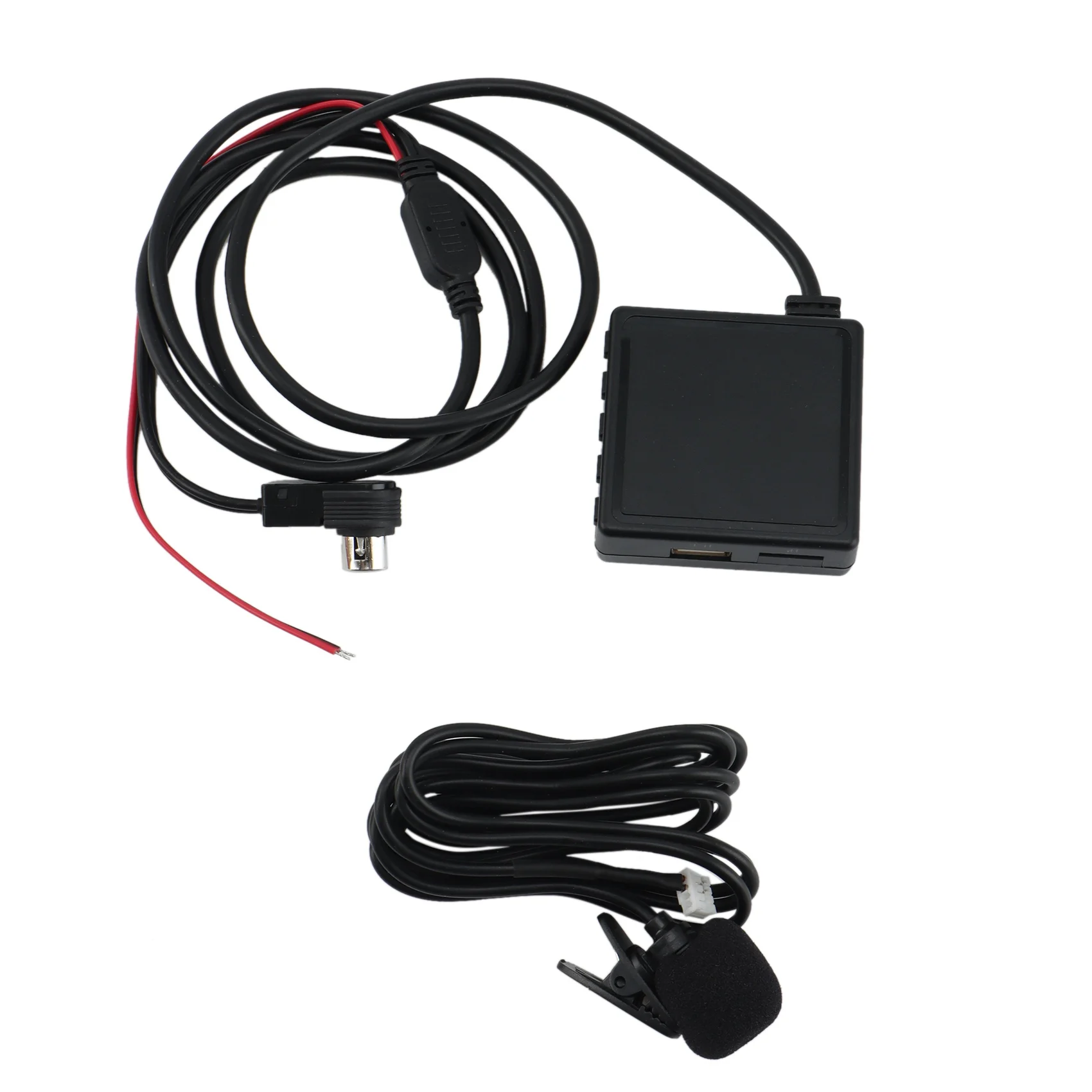 

#890K Bluetooth AUX USB Cable Adapter Audio MIC for Alpine Ai-NET JVC KS-U58 PD100 U57 (Black)