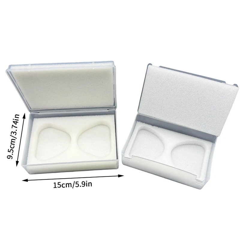 صندوق تخزين زرع نموذج أسنان الأسنان صندوق توصيل خاص لطقم الأسنان مع صندوق وضع نموذج بلاستيكي من الجص الإسفنجي #6