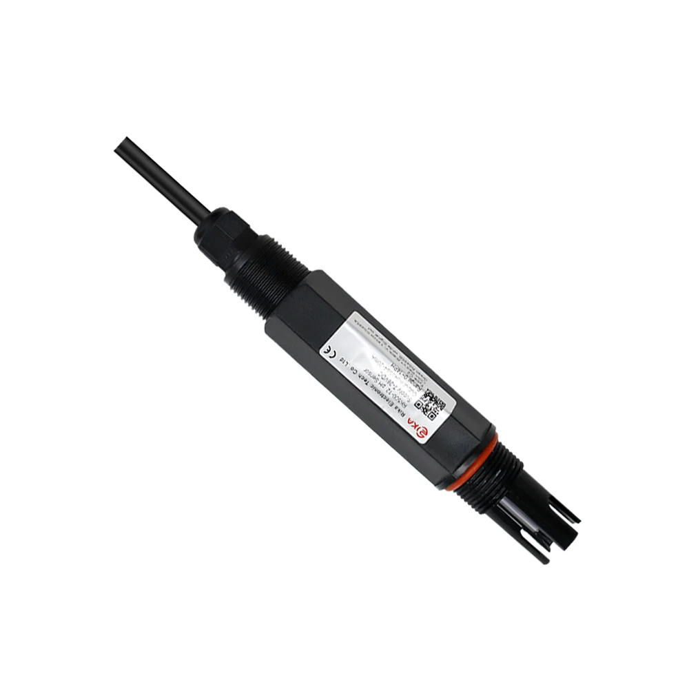 Rk500-12C Online High Temperature pH Electrode 0-14pH RS485 Modbus 0-100℃ for Boiler Feed Water Steam Condensate Monitoring