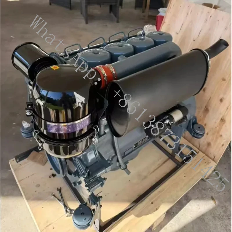 Suitable Excavator F4L912 4-stroke Engine 49 KW Euro 2 Emission 2350 RPM Complete Engine
